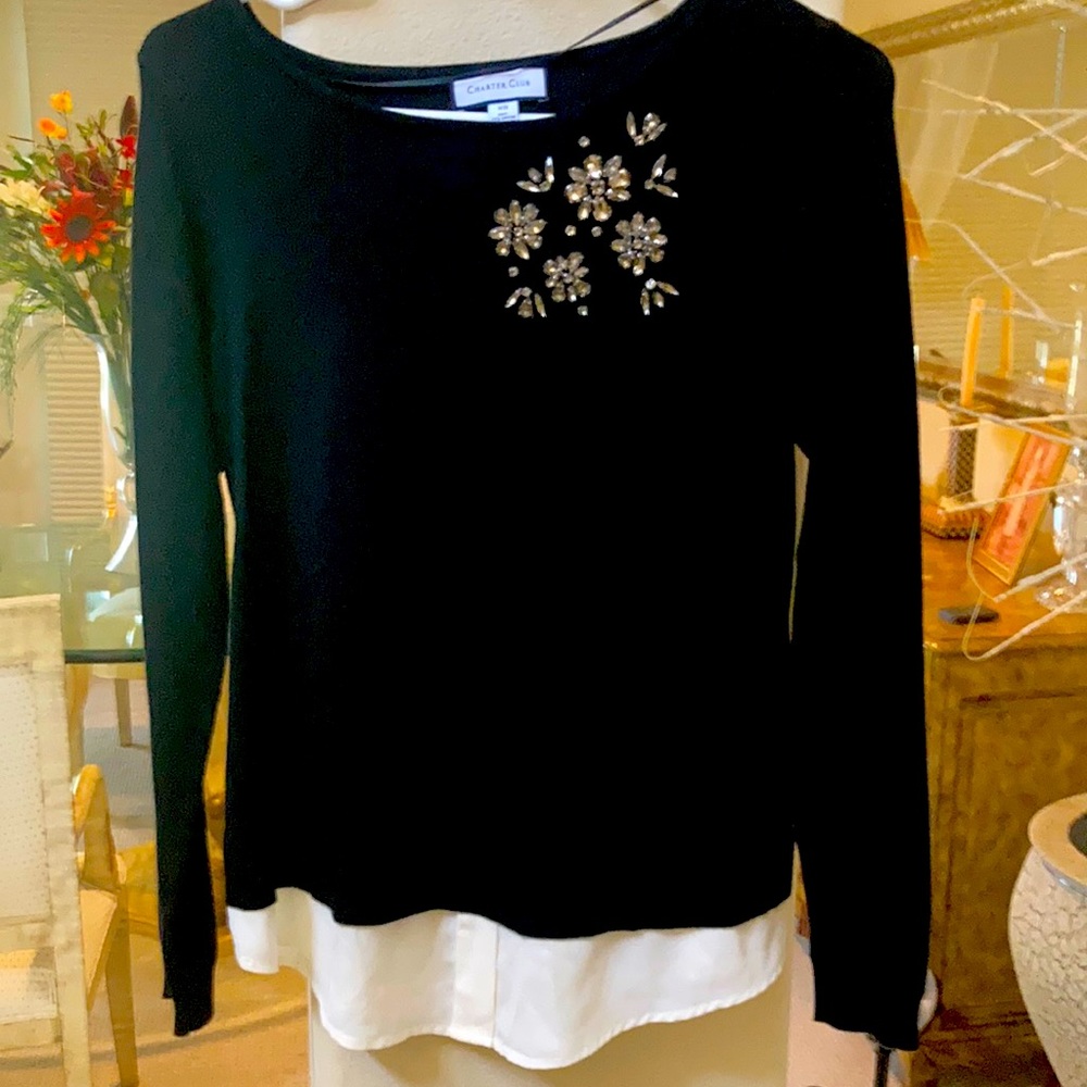 Charter club sweater top